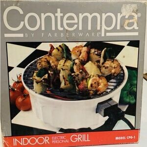 Contempra by Farberware Indoor Electric Grill - White